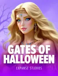 gates of halloween slot logo