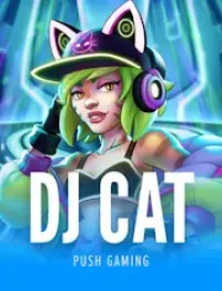 dj cat slot logo